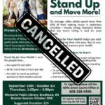 Cancelled: Stand Up for Your Health