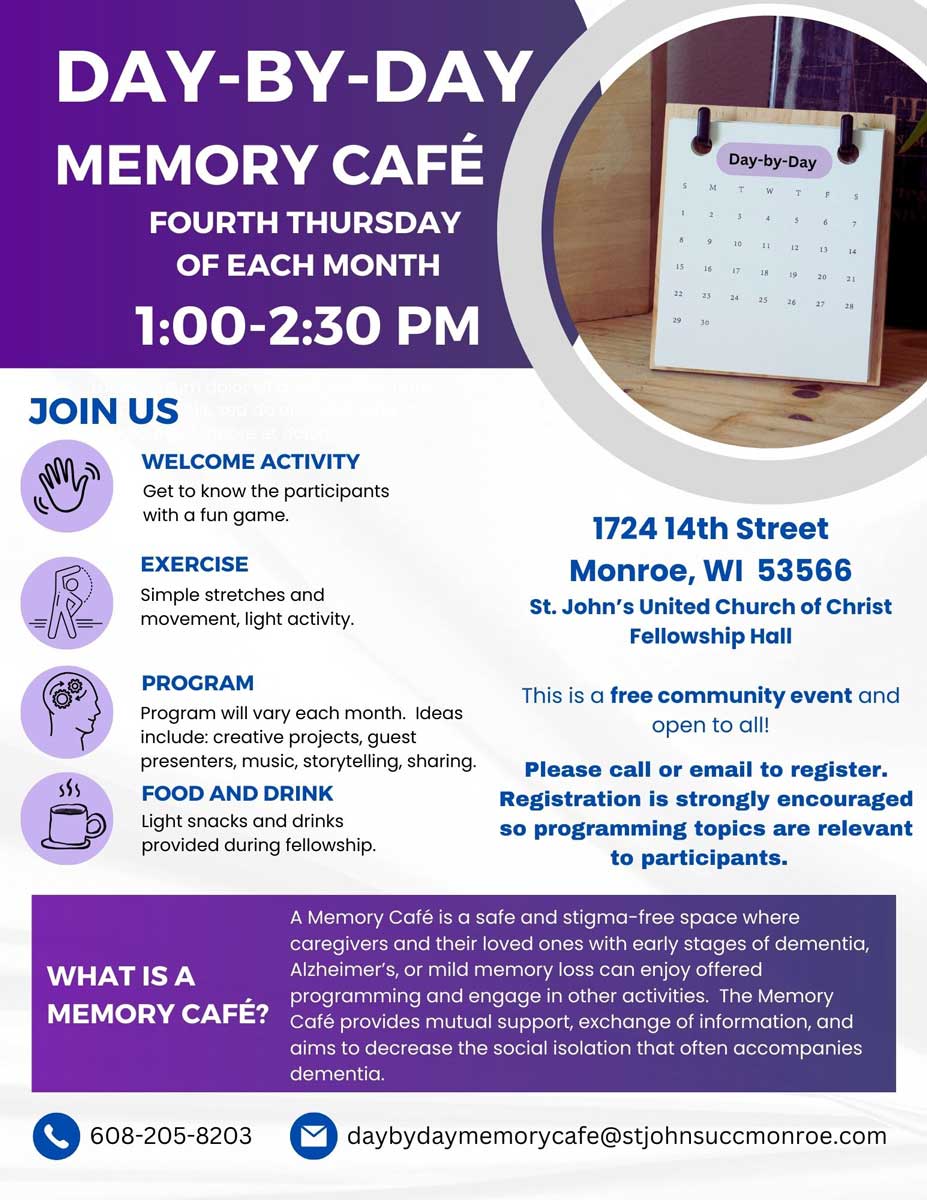 Day By Day: Memory Cafe