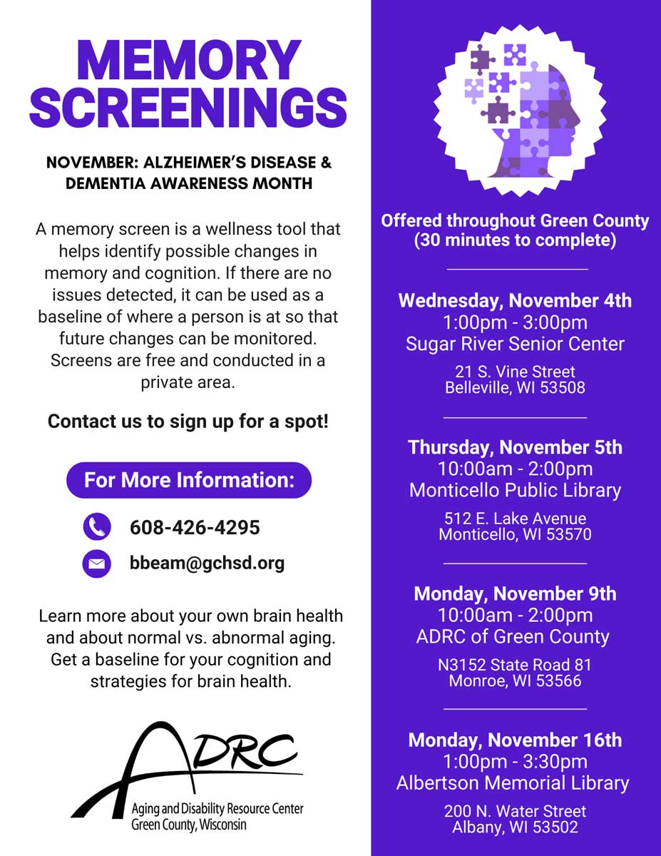 Memory Screenings – Monticello