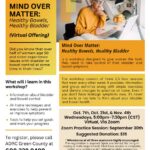 Mind Over Matter – Women’s Incontinence Program (Virtual)